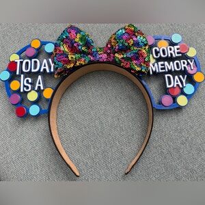 Pixar inspired INSIDE OUT Mickey ears.
